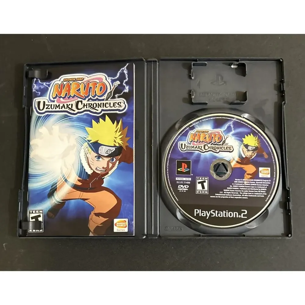 Naruto Uzumaki Chronicles Sony PlayStation 2 PS2 2006 CIB Tested & Working